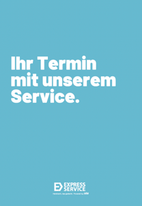 Die blaue Karte von ista Express Service